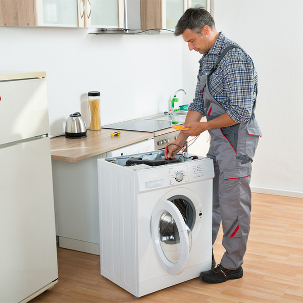 do you offer any warranties or guarantees on your washer repair work in Dennard